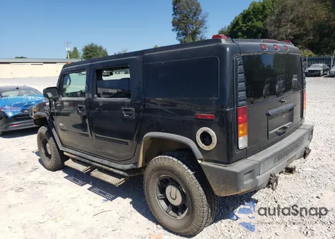 2003 Hummer H2 z USA, uszkodzony, nr VIN 5GRGN23U33H120437